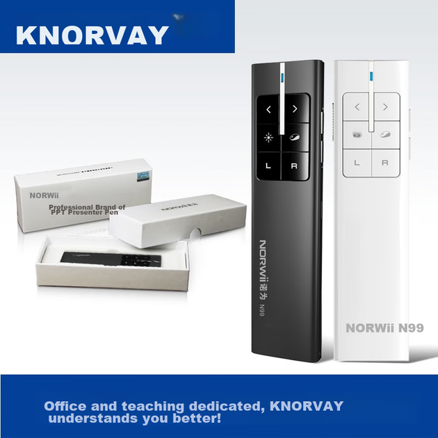 Электронная ручка NORWII Air Mouse с функцией перелистывания страниц, пульт дистанционного управления для презентаций PPT, лазерная указка для перелистывания страниц, электронная ручка, Air Mouse N99 с красной подсветкой, черная. - Фото 9 Электронная ручка NORWII Air Mouse с функцией перелистывания страниц, пульт дистанционного управления для презентаций PPT, лазерная указка для перелистывания страниц, электронная ручка, Air Mouse N99 с красной подсветкой, черная. - изображение 9