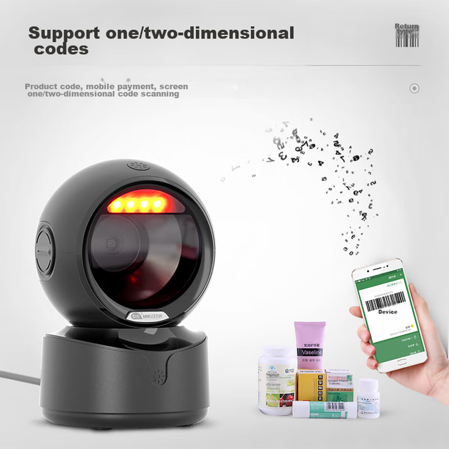 Платформа оплати QR-кодом супермаркету NTEUMM, сканер коду сканування оплати каси, електронний медичний квиток лікарні, медичне страхування, штрих-код, відстеження ліків, універсальний сканер-пістолет A1 - изображение 4