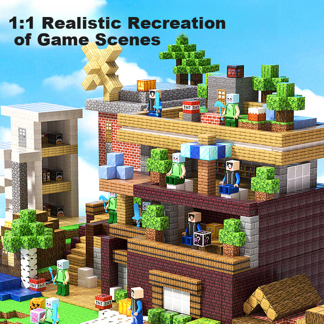 Набор магнитных блоков Xinge, 300 крупных деталей, My Building World — развивающая магнитная конструкторская игрушка для детей 3-6 лет, подарок на день рождения. - изображение 10