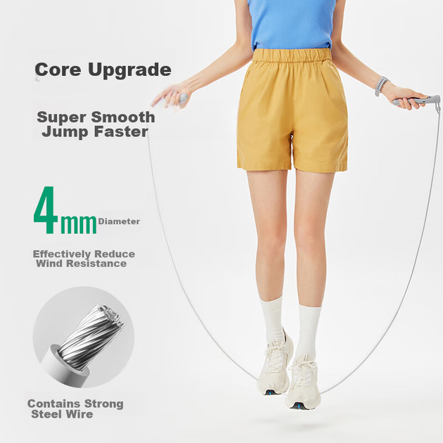 Лічильник скакалки Keep Jump Rope, таймер зворотного відліку 60 секунд, рекомендовано для іспитів учнів середньої школи, тренувань зі спалювання жиру для дорослих, вправ для дітей, спеціально розроблених для іспитів - Фото 10 Лічильник скакалки Keep Jump Rope, таймер зворотного відліку 60 секунд, рекомендовано для іспитів учнів середньої школи, тренувань зі спалювання жиру для дорослих, вправ для дітей, спеціально розроблених для іспитів - изображение 10