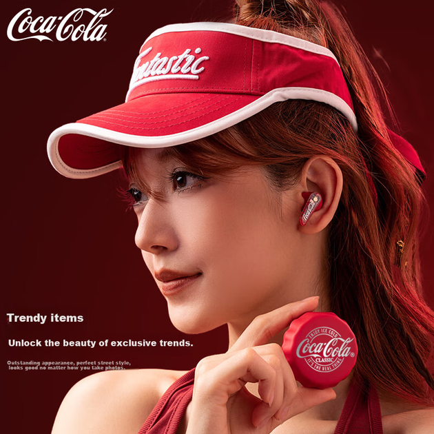 Наушники Coca-Cola T13 Wireless ENC 2026 (6972705893024) - Фото 4 Наушники Coca-Cola T13 Wireless ENC 2026 (6972705893024) - изображение 4