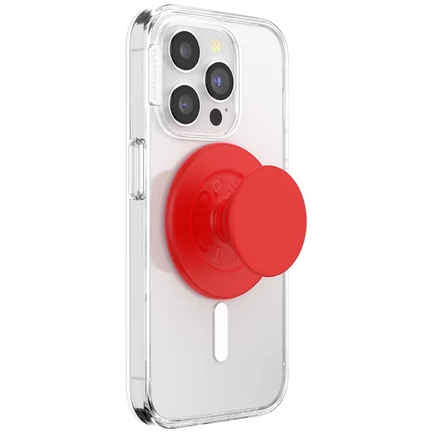 Тримач для телефону PopSockets PopOut Basic Rosso Grip червоний (840173763407) - Фото 6 Тримач для телефону PopSockets PopOut Basic Rosso Grip червоний (840173763407) - зображення 6
