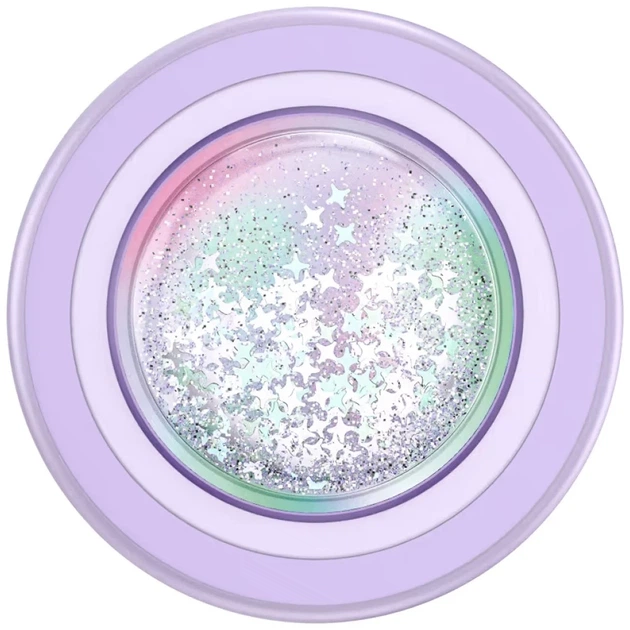 Тримач для телефону PopSockets Tidepool Squishy Unicorn Magic лавандовий (840473356323) - зображення 5