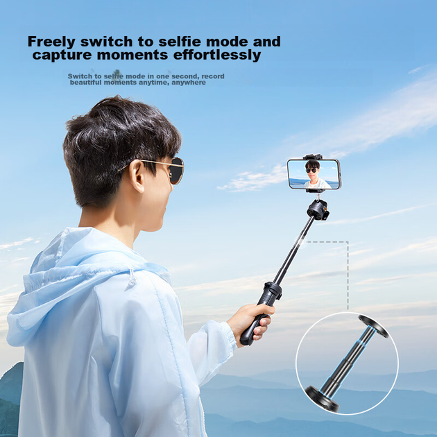 Штатив UGREEN, для DJI Pocket 4/3, селфи-палка, портативный - изображение 3