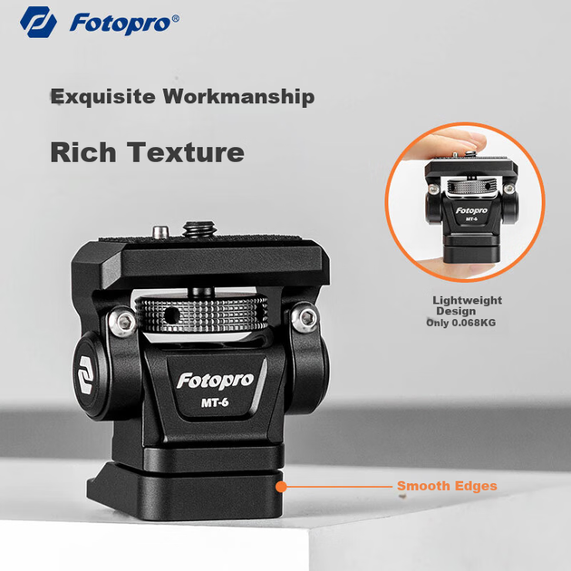 Кронштейн для монитора Fotopro MT-6 металлический с демпфированием универсальный - изображение 4