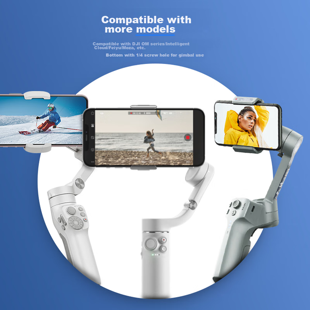Штанга удлинительная SUREWO из алюминиевого сплава для DJI Osmo Mobile 6 и OM5 - Фото 6 Штанга удлинительная SUREWO из алюминиевого сплава для DJI Osmo Mobile 6 и OM5 - изображение 6