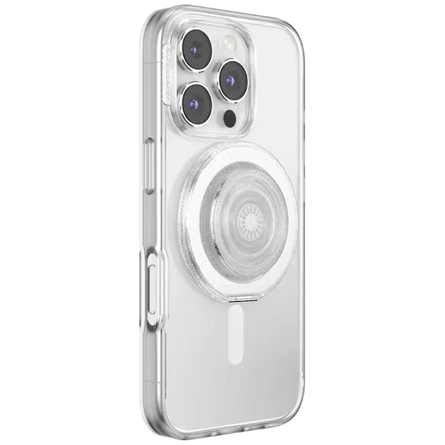 Тримач PopSockets Kick-Out Grip Glitter Clear (840473353346) - Фото 8 Тримач PopSockets Kick-Out Grip Glitter Clear (840473353346) - зображення 8