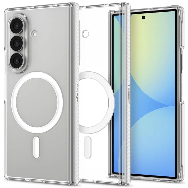 Чохол Spigen AirSkin Zero для Samsung Galaxy Fold 8 Ultra Clear/White (8800337246285) - Фото 1 Чохол Spigen AirSkin Zero для Samsung Galaxy Fold 8 Ultra Clear/White (8800337246285) - зображення 1