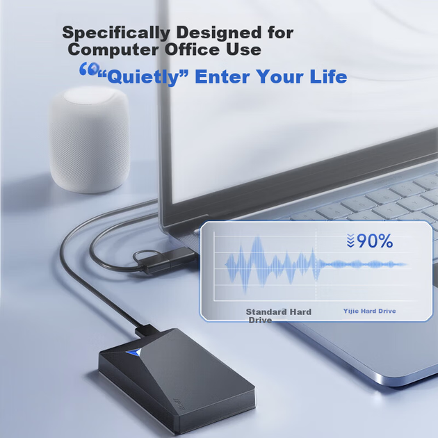 Жесткий диск портативный EAGET G20C, 500 ГБ, USB 3.0 - изображение 3