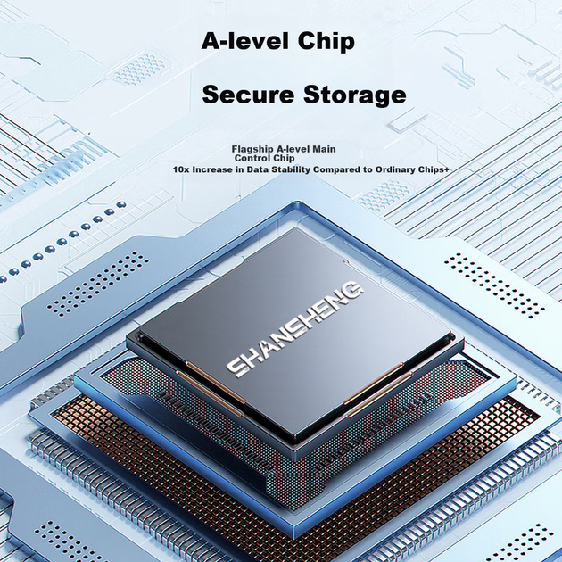 Жесткий диск портативный Shansheng 1ТБ, USB 3.0, резервное копирование, 2.5" - изображение 3