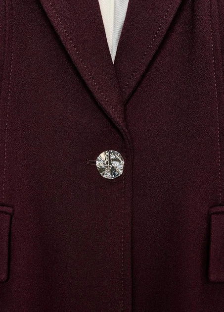Піджак Zara 17896 Бордовий XL (2254) - Фото 4 Піджак Zara 17896 Бордовий XL (2254) - изображение 4