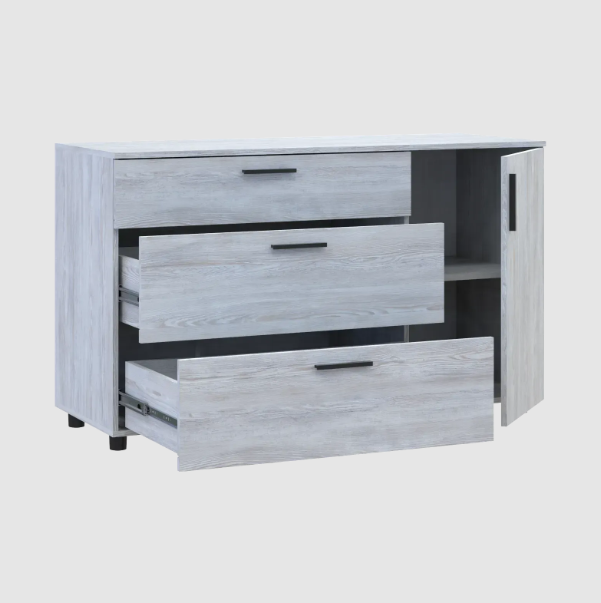 Комод Doros Торн Сосна Натти 3Ш/1Д 135х51.6х80 (41510179) - зображення 2