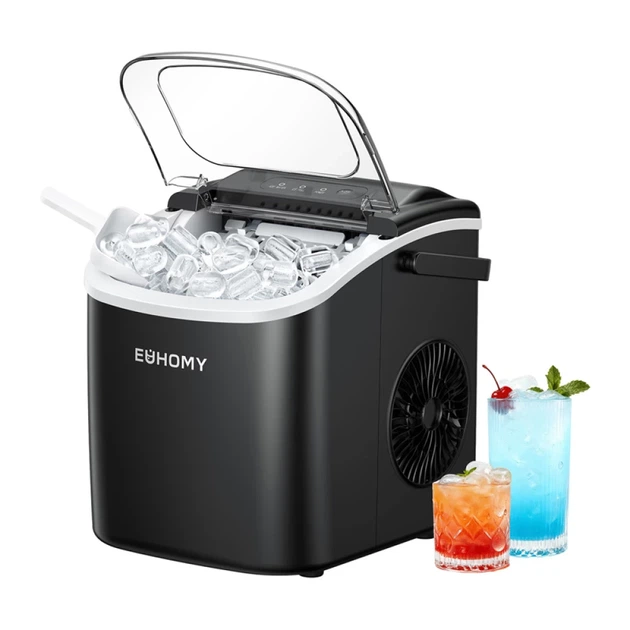Льдогенератор Euhomy IM001 1,2л 12кг Black (IM001-BBL) - изображение 2