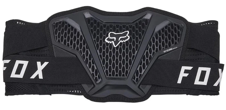 Пояс защитный Fox Titan Race Belt чёрный, размер 2X/3X - Фото 1 Пояс защитный Fox Titan Race Belt чёрный, размер 2X/3X - изображение 1