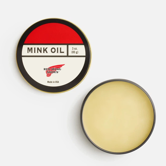 Паста з норковою олією для взуття Red Wing Mink Oil 97105 (85 г) — живлення та водозахист шкіри масляного дублення - зображення 2