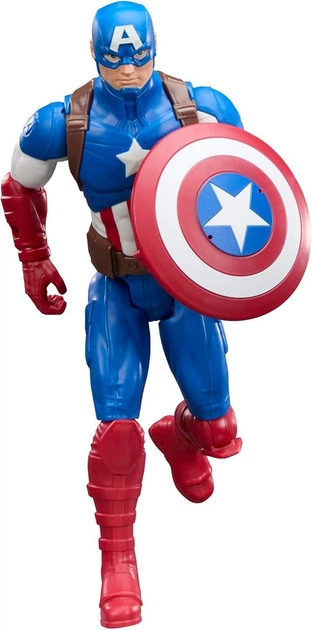 Ігрова фігурка Капітан Америка 30 см Marvel Titan Hero Captain America 12” Action Figure (G2771) - Фото 5 Ігрова фігурка Капітан Америка 30 см Marvel Titan Hero Captain America 12” Action Figure (G2771) - зображення 5