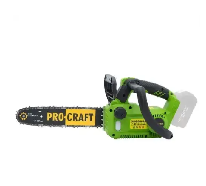 Аккумуляторная пила Procraft PKA42Li цепная бесщеточная электропила садовая для дерева дров веток 20 В шина 304 мм 4900 об мин скорость 9,3 м с автоматическая смазка бесключевое натяжение без АКБ ЗУ - изображение 11