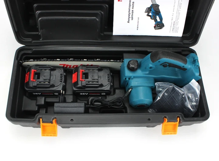 АКБ пила Makita DUC122Z (36V 6AH) у кейсі - Фото 10 АКБ пила Makita DUC122Z (36V 6AH) у кейсі - изображение 10