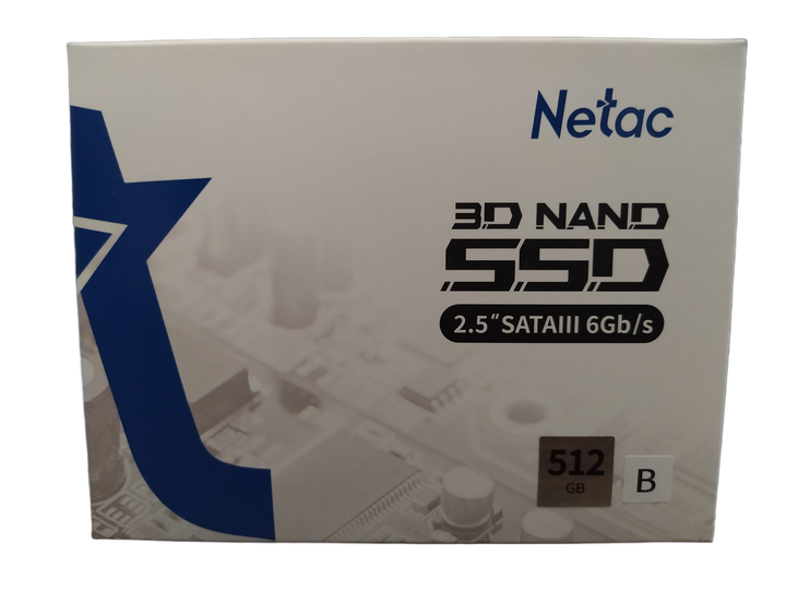 SSD накопитель Netac N530S 512GB NT01N530S-512G-S3X 2.5″ SATA III 535/510 МБ/с новый для ноутбука и компьютера - Фото 3 SSD накопитель Netac N530S 512GB NT01N530S-512G-S3X 2.5″ SATA III 535/510 МБ/с новый для ноутбука и компьютера - изображение 3