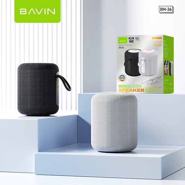 Портативная колонка Bavin BM-36 Black (DV-BM36 BK) - изображение 10