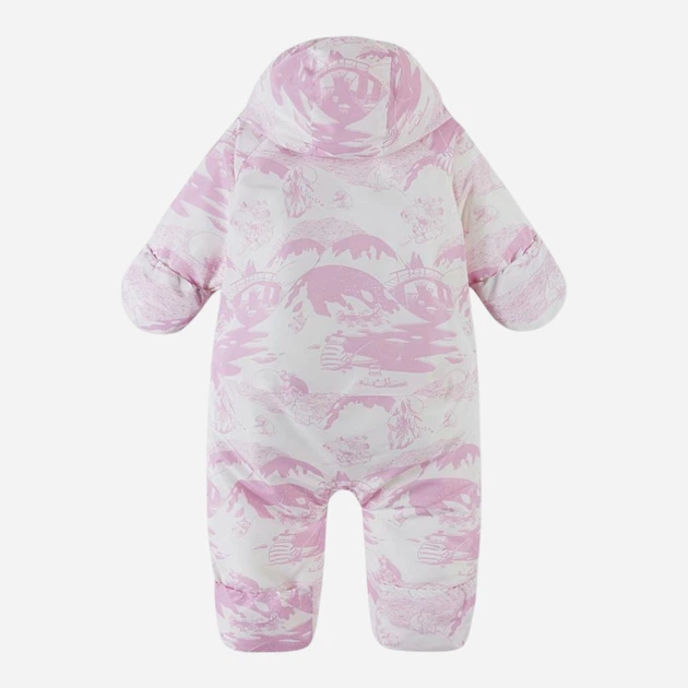 Детский зимний термо слитный комбинезон для новорожденных Reima Moomin Knytte 5100079B-5214 56/62 см Сиреневый (6438429996965) - изображение 2