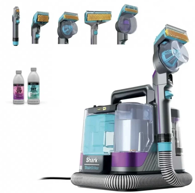 Миючий пилосос та плямовивідник Shark StainStriker HairPro Pet Stain & Spot Cleaner PX250EUT - Фото 1 Миючий пилосос та плямовивідник Shark StainStriker HairPro Pet Stain & Spot Cleaner PX250EUT - зображення 1