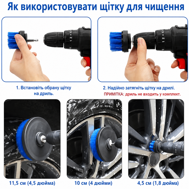 Универсальный набор для детейлинга автомобиля 22 в 1 комплект для мытья, полировки и ухода за авто - изображение 5