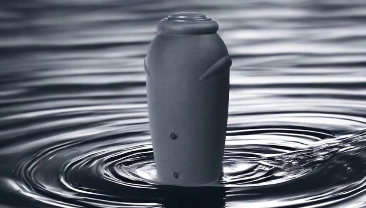Резервуар для дождевой воды 210 л HDPE пластик антрацитовый 560x596x1130 мм - изображение 4