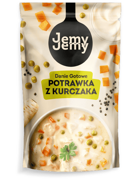 Курка JEMY JEMY тушкована з овочами 360 г.(А-01-005-PU) - Фото 1 Курка JEMY JEMY тушкована з овочами 360 г.(А-01-005-PU) - зображення 1