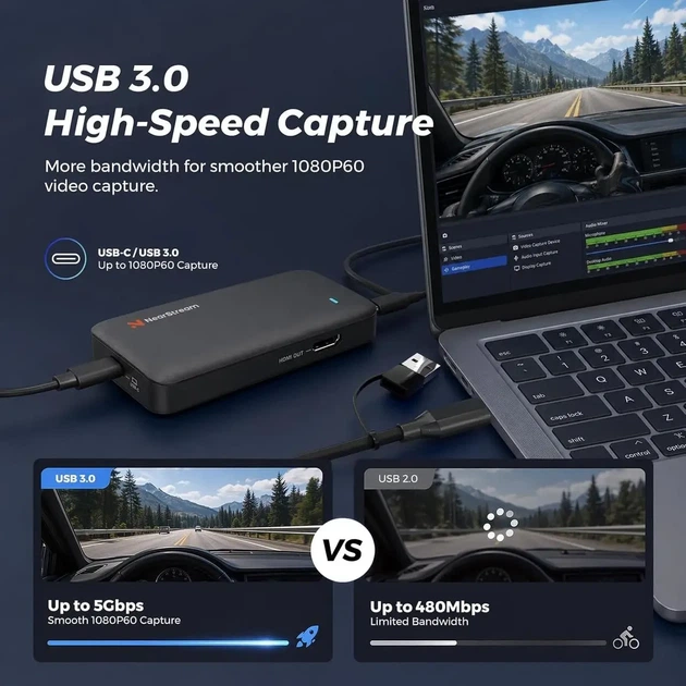 Карта захвата видео USB-C HDMI NearStream - изображение 3