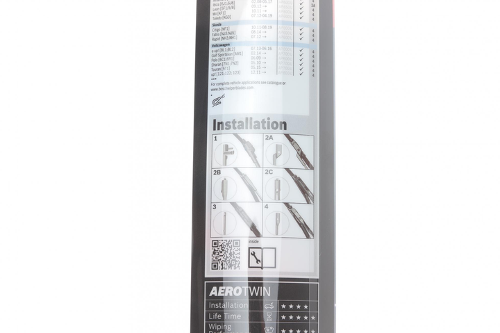 Щетка стеклоочистителя бескаркасная Bosch Aerotwin Plus 400мм AP400U - изображение 7