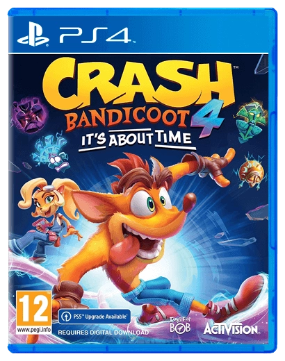 Игра Crash Bandicoot 4: It's About Time для PS4 (Blu-ray диск) SUB Б/У - Фото 1 Игра Crash Bandicoot 4: It's About Time для PS4 (Blu-ray диск) SUB Б/У - изображение 1