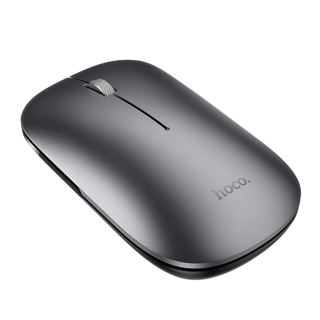 Миша HOCOGM43 Adelanto dual-mode wireless mouse(rechargeable version) deep space gray - изображение 3
