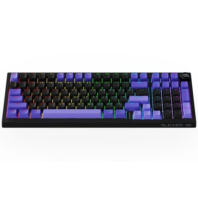 Бездротова клавіатура Proove Gaming Slicker Special Edition (Ukraine Layout) black/purple - изображение 8