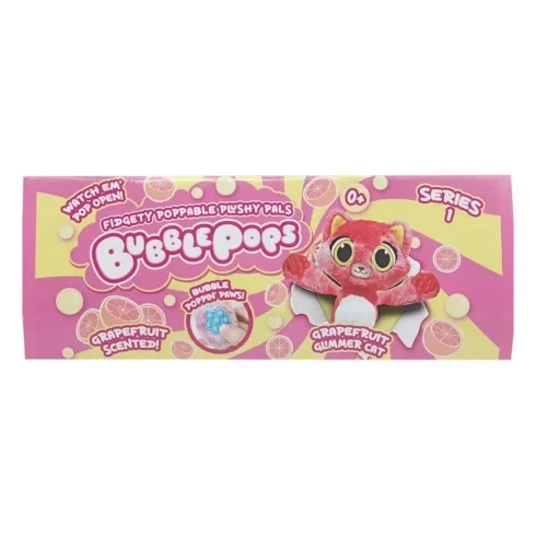 Мягкая игрушка Bubble Pops Грейпфрутовая кошка - Фото 3 Мягкая игрушка Bubble Pops Грейпфрутовая кошка - изображение 3