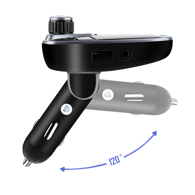 FM-модулятор для авто M1-BT, с Bluetooth и MP3 / Автомобильный ФМ-трансмиттер / Модулятор в машину - изображение 9