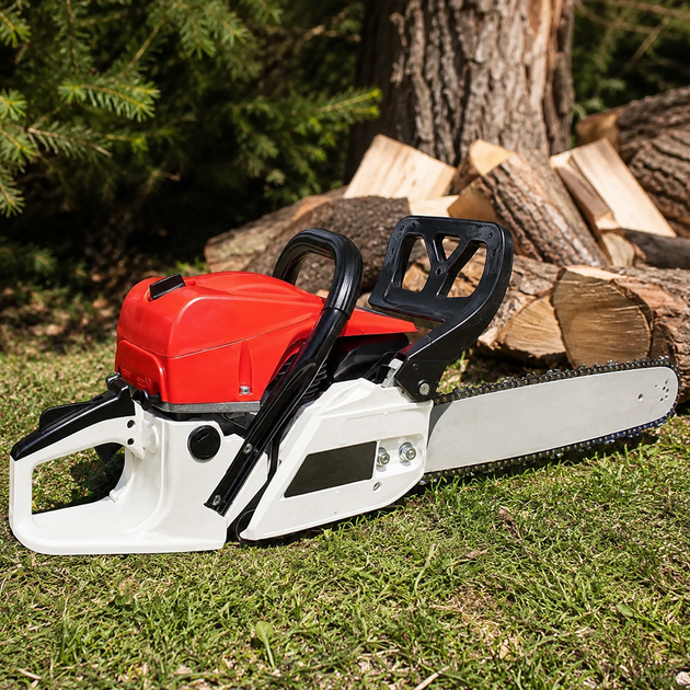 Бензопила Garden Tools BX-5200 Професійна ланцюгова пила для колод Моторний інструмент для валки дерев Садова техніка для заготівлі дров - зображення 6