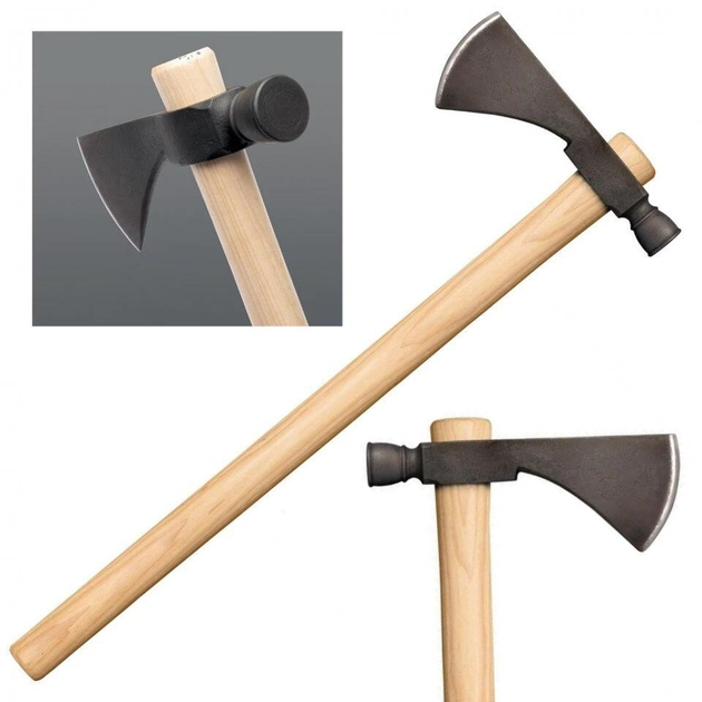 Топор Cold Steel Pipe Hawk 90PHH Сталь 1055 Carbon Steel 48.3 см 737 г (90PHH) - изображение 2