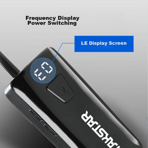 Беспроводная UHF-гарнитура-микрофон TAKSTAR HM-200W с дисплеем, подходит для лекций преподавателей, экскурсоводов, шоппинг-туров, совещаний, портативных выступлений, использования уличными торговцами. - изображение 7