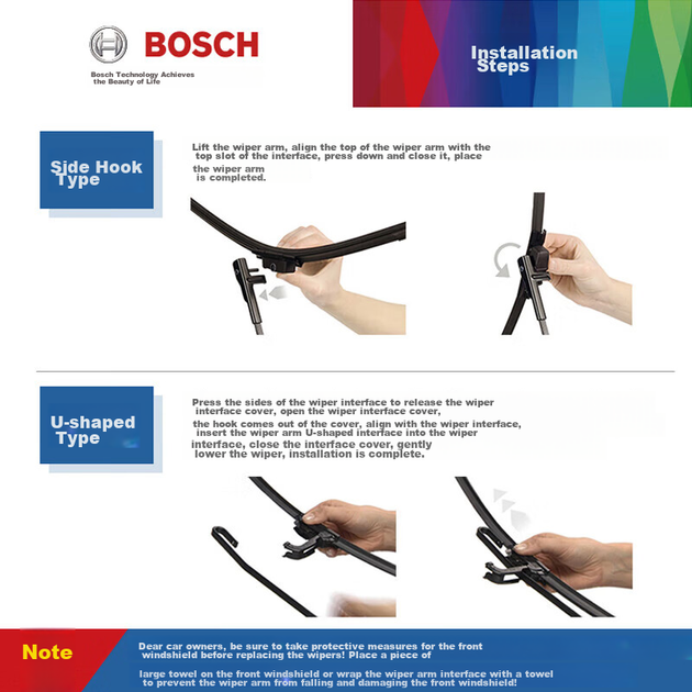 Щітка склоочисника BOSCH Aerotwin Imported 24/18 (для BYD Song PLUS/Song PLUS DM-I/Song PLUS EV) - изображение 11