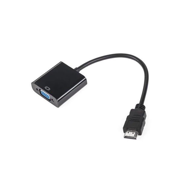 Адаптер HDMI - VGA с аудио (KOM0843) - Фото 1 Адаптер HDMI - VGA с аудио (KOM0843) - изображение 1