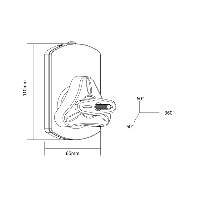 Кронштейн настенный для акустики Cabletech 10 кг (2 шт.) (UCH0122-1) - Фото 5 Кронштейн настенный для акустики Cabletech 10 кг (2 шт.) (UCH0122-1) - изображение 5