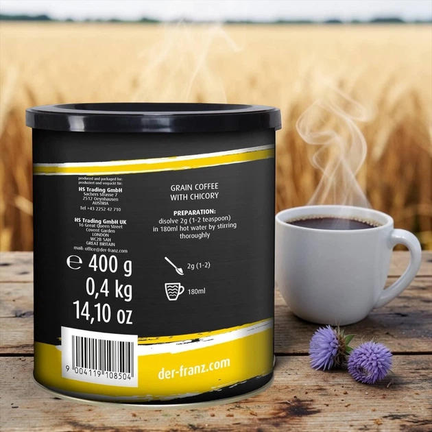 Напиток злаковый Der-Franz Chicory Grain Coffee с цикорием200 г - изображение 2