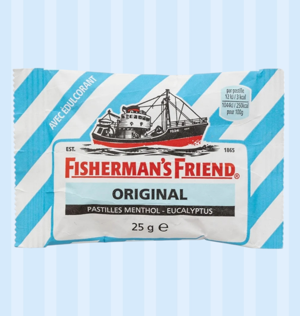 Леденцы Fisherman's Friend Original Menthol - Eucalyptus без сахара 25 г - Фото 1 Леденцы Fisherman's Friend Original Menthol - Eucalyptus без сахара 25 г - изображение 1