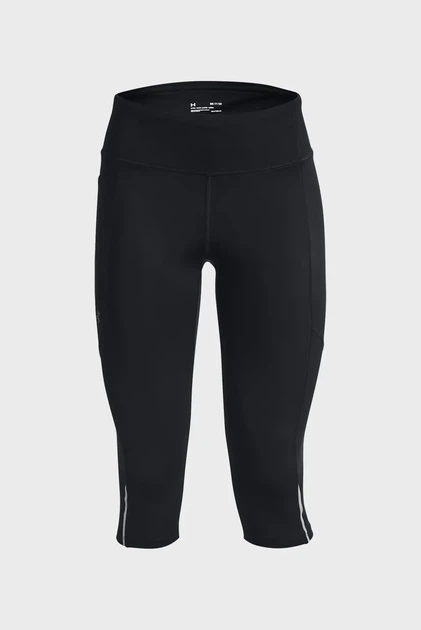 Жіночі чорні тайтси UA Fly Fast 3.0 Speed Capri Under Armour XS 1369770-001 - Фото 7 Жіночі чорні тайтси UA Fly Fast 3.0 Speed Capri Under Armour XS 1369770-001 - зображення 7