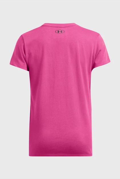 Жіноча малинова футболка Pjt Rck W Underground Core T Under Armour XS 1382708-686 - зображення 4