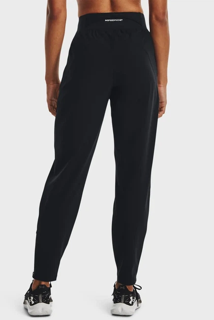 Жіночі чорні спортивні штани UA OutRun the Storm Pant Under Armour S 1377042-001 - изображение 3