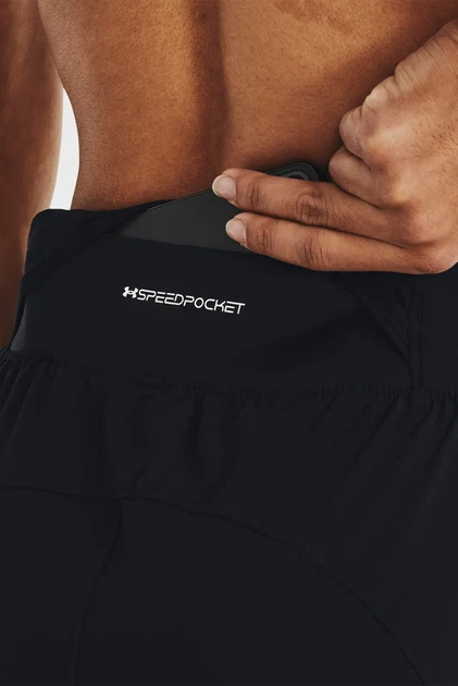 Жіночі чорні спортивні штани UA OutRun the Storm Pant Under Armour S 1377042-001 - изображение 4
