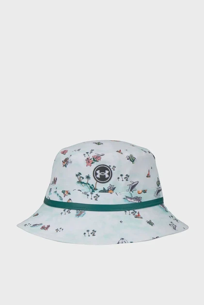Біла панама з візерунком DRIVE BUCKET Under Armour S/M 1383483-103 - Фото 1 Біла панама з візерунком DRIVE BUCKET Under Armour S/M 1383483-103 - изображение 1