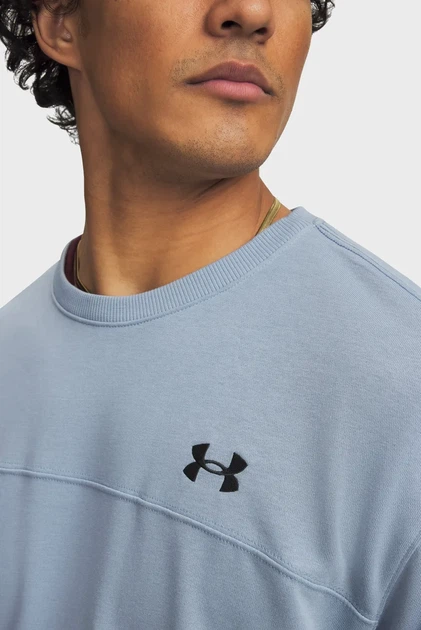 Чоловічий блакитний світшот UA Rival LW Crew Under Armour XL 6009347-448 - Фото 2 Чоловічий блакитний світшот UA Rival LW Crew Under Armour XL 6009347-448 - изображение 2